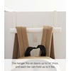 image:imageYAMAZAKI Home 2Tier OvertheDoor Backpack Storage Rack with Hooks WhiteWhite