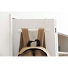 image:imageYAMAZAKI Home 2Tier OvertheDoor Backpack Storage Rack with Hooks WhiteWhite