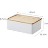 image:imageYAMAZAKI Home Accessory Box with Wooden Lid for Jewelry and Watches Walnut  Compact organizer for sunglasses and daily keepsakes A smart fit for modern homes Helps keep everyday spaces organizedAsh