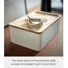 image:imageYAMAZAKI Home Accessory Box with Wooden Lid for Jewelry and Watches Walnut  Compact organizer for sunglasses and daily keepsakes A smart fit for modern homes Helps keep everyday spaces organizedAsh