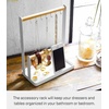 image:imageYAMAZAKI Home Accessory Stand  Jewelry Holder amp Organizer Storage  Elegant accessory stand and jewelry organizer storage crafted from steel and wood Designed for convenient everyday useAccessory Stand