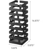 image:imageYAMAZAKI Home Brick Umbrella Stand  Storage for Umbrellas amp Walking Canes  Square  Steel  Holds 4 UmbrellasBlack