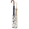 image:imageYAMAZAKI Home Brick Umbrella Stand  Storage for Umbrellas amp Walking Canes  Square  Steel  Holds 4 UmbrellasWhite
