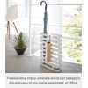 image:imageYAMAZAKI Home Brick Umbrella Stand  Storage for Umbrellas amp Walking Canes  Square  Steel  Holds 4 UmbrellasWhite