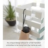 image:imageYAMAZAKI Home Brick Umbrella Stand  Storage for Umbrellas amp Walking Canes  Square  Steel  Holds 4 UmbrellasWhite
