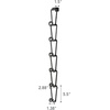image:imageYAMAZAKI Home Chain Link Bag Holder  Closet Storage Hanging Organizer Rack Steel One Size Black  Chain link bag holder displays purses in a sleek waterfall formation Sturdy steel construction holds up to 22 lbs per hookBlack