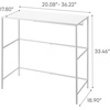 image:imageYAMAZAKI Home Expandable Closet Rack OverSuitcase Organizer Steel Black  Create storage space above luggage in your closet with this adjustable shelf Holds bins on top with a bar below for hangersWhite