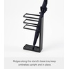 image:imageYAMAZAKI Home Layer Freestanding Umbrella HolderUmbrella Stand For UmbrellasCanesWalking Sticks  Steel  Holds Umbrellas At Least 105 LongBlack