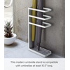 image:imageYAMAZAKI Home Layer Freestanding Umbrella HolderUmbrella Stand For UmbrellasCanesWalking Sticks  Steel  Holds Umbrellas At Least 105 LongWhite