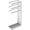image:imageYAMAZAKI Home Layer Freestanding Umbrella HolderUmbrella Stand For UmbrellasCanesWalking Sticks  Steel  Holds Umbrellas At Least 105 LongWhite
