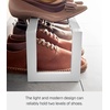 image:imageYAMAZAKI Home Line Expanding Shoe Rack Metal Adjustable  Single 6  Steel  Holds 4 To 8 ShoesWhite