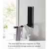 image:imageYAMAZAKI Home Magnetic Hook Folding Collapsible Wall and Door Hanger BlackBlack