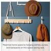 image:imageYAMAZAKI Home Over The Door Hooks  Hanging Coat Rack