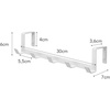 image:imageYAMAZAKI Home Over The Door Hooks  Hanging Coat Rack