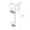 image:imageYAMAZAKI Home OverTheDoor Hook Steel OverTheDoor No Assembly ReqWhite