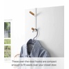 image:imageYAMAZAKI Home OverTheDoor Hook Steel OverTheDoor No Assembly ReqWhite