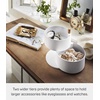 image:imageYAMAZAKI Home Rotating Accessory Organizer 2Tier Storage Box Watch or Glasses Holder  Large  Plastic  Wood
