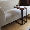image:imageYAMAZAKI Home Small Metal and Wood Bedside Compact Side Table for Modern Living Room  Narrow C Shaped Slim End Table Steel One Size Black  Compact metal and wood bedside table or couch table with a narrow Cshaped design Built for daily use Living room deskBlack