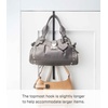 image:imageYAMAZAKI Home Smart Home Over The Door Hooks  Vertical Hanging Coat Rack Fits Doors Up to 1375 Thick  SteelBlack