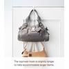 image:imageYAMAZAKI Home Smart Home Over The Door Hooks  Vertical Hanging Coat Rack Fits Doors Up to 1375 Thick  SteelWhite