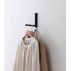 image:imageYAMAZAKI Home Smart Over The Door Coat Hook Organizer Collapsible Foldable Rack for Entryway Or Bedroom Closet  2Hook  Steel  Collapsible coat hook organizer utilizes space behind doors Comes with 2 hooks Spacesaving designBlack