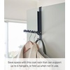 image:imageYAMAZAKI Home Smart Over The Door Coat Hook Organizer Collapsible Foldable Rack for Entryway Or Bedroom Closet  2Hook  Steel  Collapsible coat hook organizer utilizes space behind doors Comes with 2 hooks Spacesaving designBlack