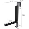 image:imageYAMAZAKI Home Smart Over The Door Coat Hook Organizer Collapsible Foldable Rack for Entryway Or Bedroom Closet  2Hook  Steel  Collapsible coat hook organizer utilizes space behind doors Comes with 2 hooks Spacesaving designBlack