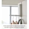 image:imageYAMAZAKI Home Smart Over The Door Coat Hook Organizer Collapsible Foldable Rack for Entryway Or Bedroom Closet  2Hook  Steel  Collapsible coat hook organizer utilizes space behind doors Comes with 2 hooks Spacesaving designWhite