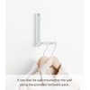 image:imageYAMAZAKI Home Smart Over The Door Coat Hook Organizer Collapsible Foldable Rack for Entryway Or Bedroom Closet  2Hook  Steel  Collapsible coat hook organizer utilizes space behind doors Comes with 2 hooks Spacesaving designWhite