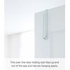 image:imageYAMAZAKI Home Smart Over The Door Coat Hook Organizer Collapsible Foldable Rack for Entryway Or Bedroom Closet  2Hook  Steel  Collapsible coat hook organizer utilizes space behind doors Comes with 2 hooks Spacesaving designWhite