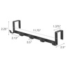 image:imageYAMAZAKI Home Smart Over The Door Hooks  Hanging Coat Rack  Wide  SteelBlack