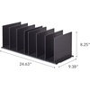 image:imageYAMAZAKI Home Smart Purse OrganizerBag Divider For Closet Shelf  Abs Plastic  Smart purse organizer and bag divider ideal for closet shelves Durable ABS plastic construction Built for everyday useBlack