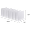 image:imageYAMAZAKI Home Smart Purse OrganizerBag Divider For Closet Shelf  Abs Plastic  Smart purse organizer and bag divider ideal for closet shelves Durable ABS plastic construction Built for everyday useWhite