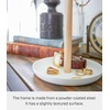 image:imageYAMAZAKI Home Tosca Accessory Tree  Jewelry Organizer Stand With Tray  Steel  WoodWhite