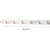image:imageYAMAZAKI Home Tosca WallMounted Saving Coat Hanger Modern Jacket Holder  Steel  Wood  Spacesaving wallmounted coat hanger Modern jacket holder featuring a durable steel and wood design Built for daily useWhite
