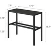 image:imageYAMAZAKI Home Tower 2Tier Entryway Shoe Organizer 16  Steel  Holds 4 Pairs of Shoes
