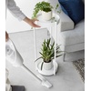 image:imageYAMAZAKI Home Tower 2Tier Planter Stand With Casters  Easy Transport amp Cleaning 28  SteelWhite