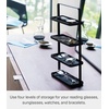 image:imageYAMAZAKI Home Tower 4Tier Accessory Tray  Jewelry Holder amp Storage Organizer  SteelBlack