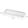 image:imageYAMAZAKI Home Tower Bathroom Tray  Steel Vanity Holder Organizer  SteelWhite