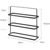 image:imageYAMAZAKI Home Tower Compact Modern Metal Shoe Rack  Short 18  Steel  Holds 6 To 9 Shoes