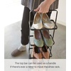 image:imageYAMAZAKI Home Tower Compact Modern Metal Shoe Rack  Short 18  Steel  Holds 6 To 9 ShoesBlack