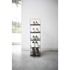 image:imageYAMAZAKI Home Tower Compact Modern Metal Shoe Rack  Short 18  Steel  Holds 6 To 9 ShoesBlack