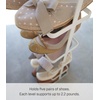 image:imageYAMAZAKI Home Tower Compact Modern Metal Shoe Rack  Short 18  Steel  Holds 6 To 9 ShoesWhite