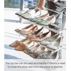 image:imageYAMAZAKI Home Tower Compact Modern Metal Shoe Rack  Short 18  Steel  Holds 6 To 9 ShoesWhite