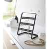 image:imageYAMAZAKI Home Tower Earring Display Stand  Holder for Jewelry Organization  SteelBlack