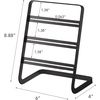 image:imageYAMAZAKI Home Tower Earring Display Stand  Holder for Jewelry Organization  SteelBlack