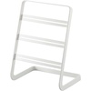 image:imageYAMAZAKI Home Tower Earring Display Stand  Holder for Jewelry Organization  SteelWhite