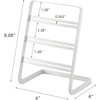 image:imageYAMAZAKI Home Tower Earring Display Stand  Holder for Jewelry Organization  SteelWhite