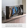 image:imageYAMAZAKI Home Tower Hat Hanger Rack Expandable Metal Storage Organizer Hooks For Closet  SteelBlack
