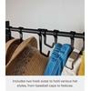 image:imageYAMAZAKI Home Tower Hat Hanger Rack Expandable Metal Storage Organizer Hooks For Closet  SteelBlack